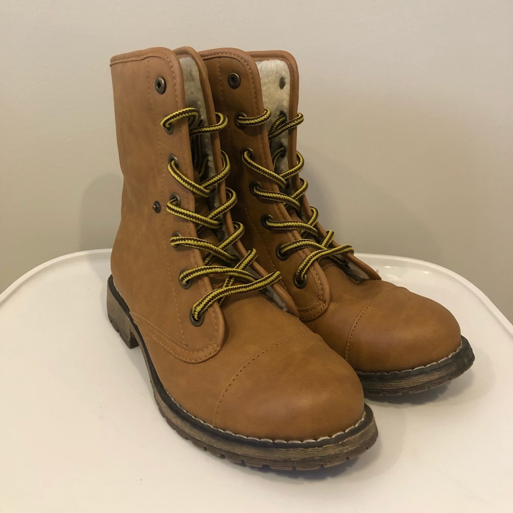 Shearling boots!